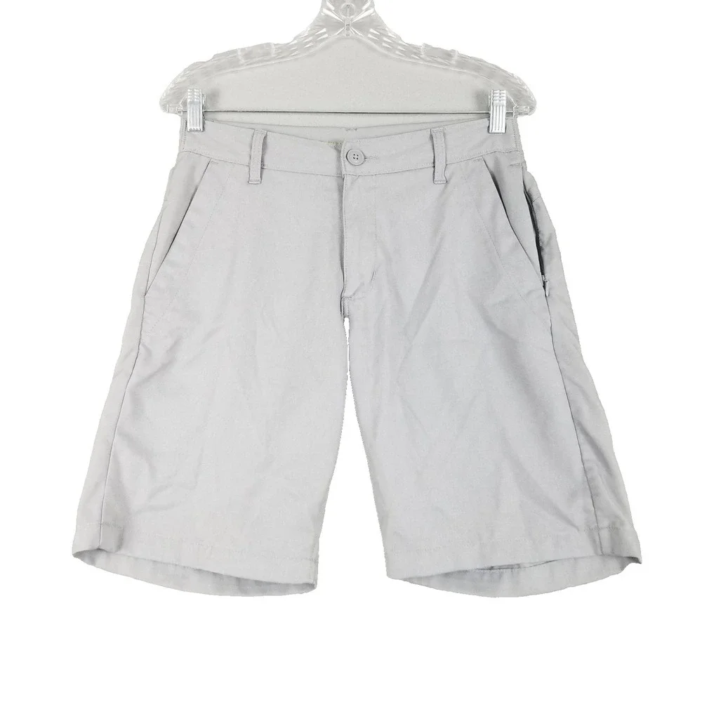 Lee‎ Shorts Mens 30 Gray Extreme Comfort MVP Performance Series Chino Stretch